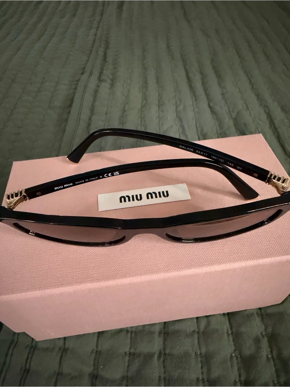 Miu Miu sleek black